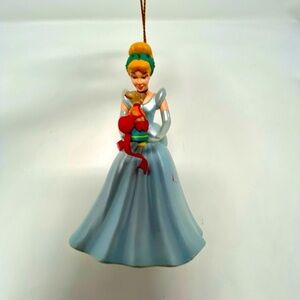 Cinderella Holiday Ornament - Blue